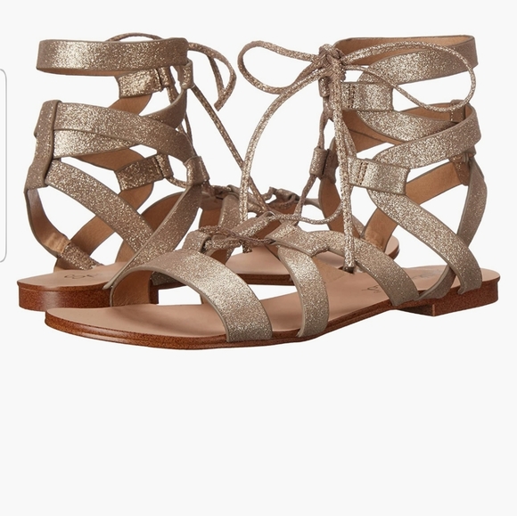 Splendid Cameron Leather Gladiator Sandals, Size 7M - Picture 3 of 13